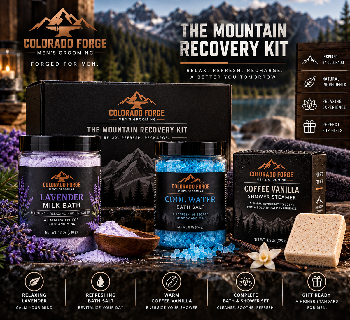 THE MONTAIN RECOVERY KIT