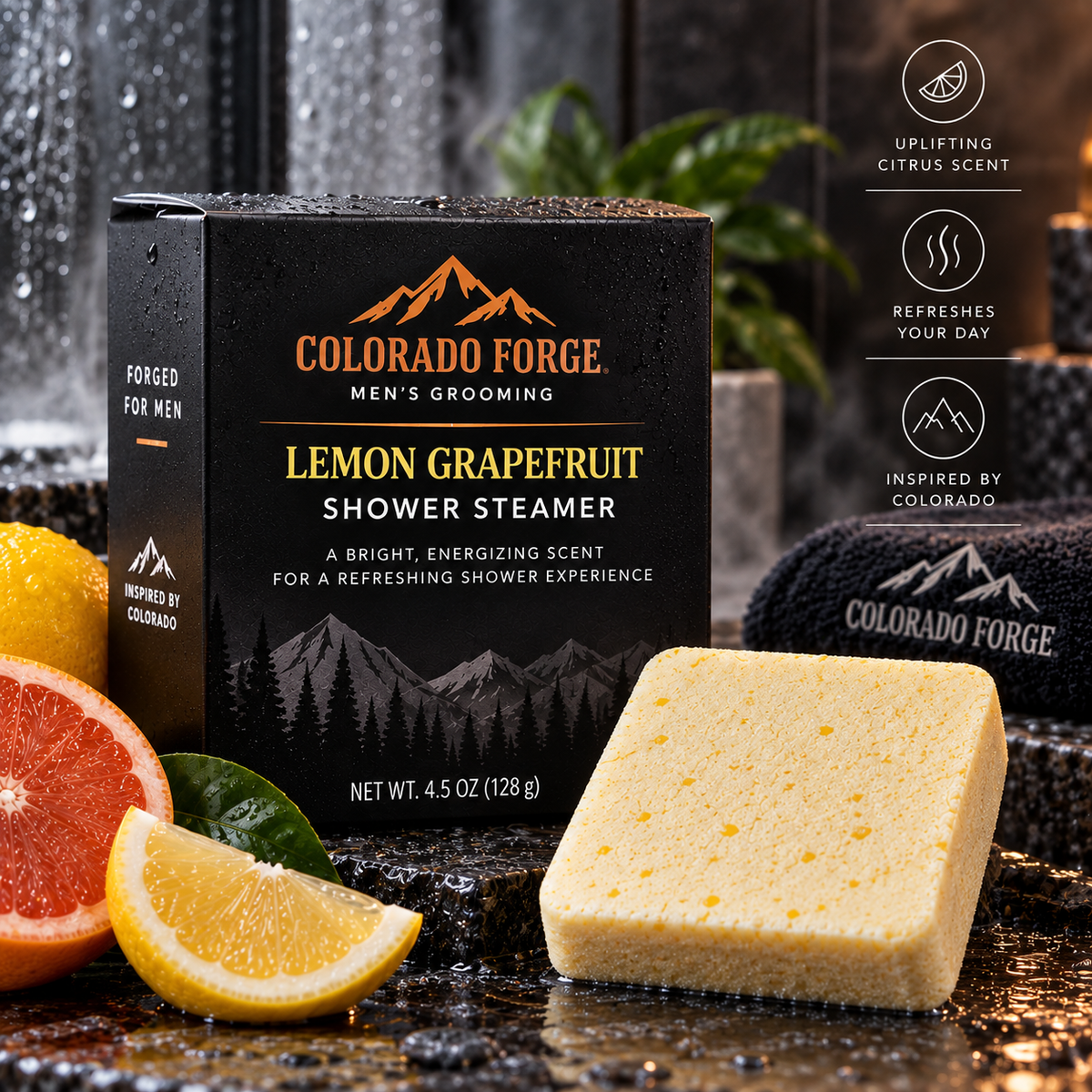 LEMON GRAPEFRUIT SHOWER STEAMER