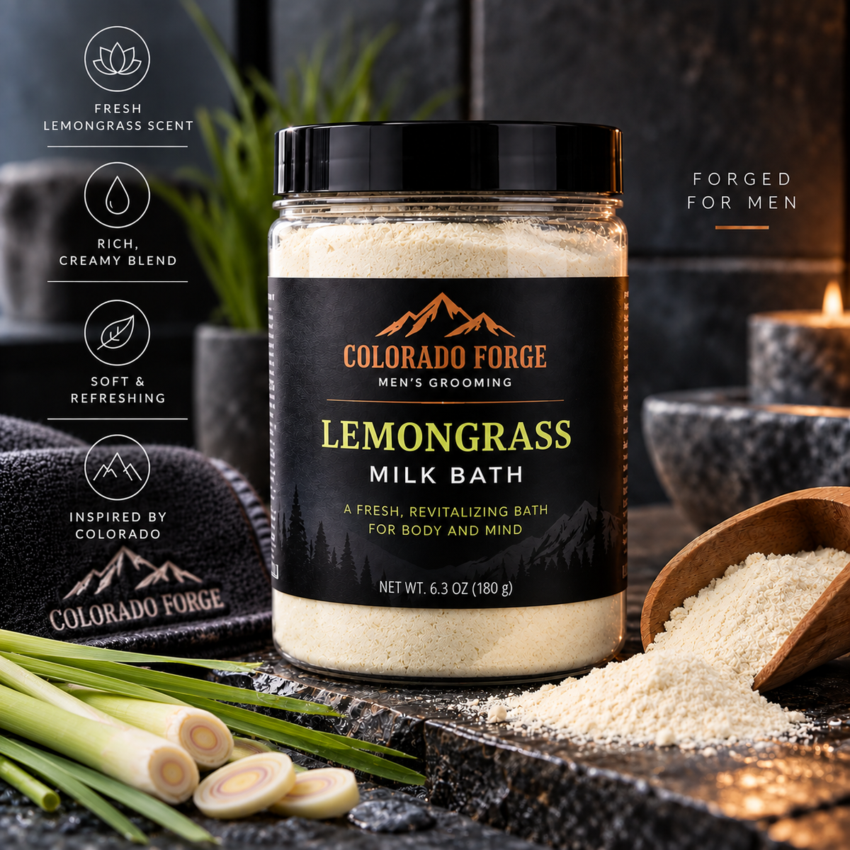 LEMONGRASS MILK BATH